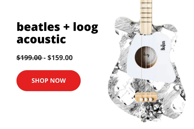 beatles + loog acoustic