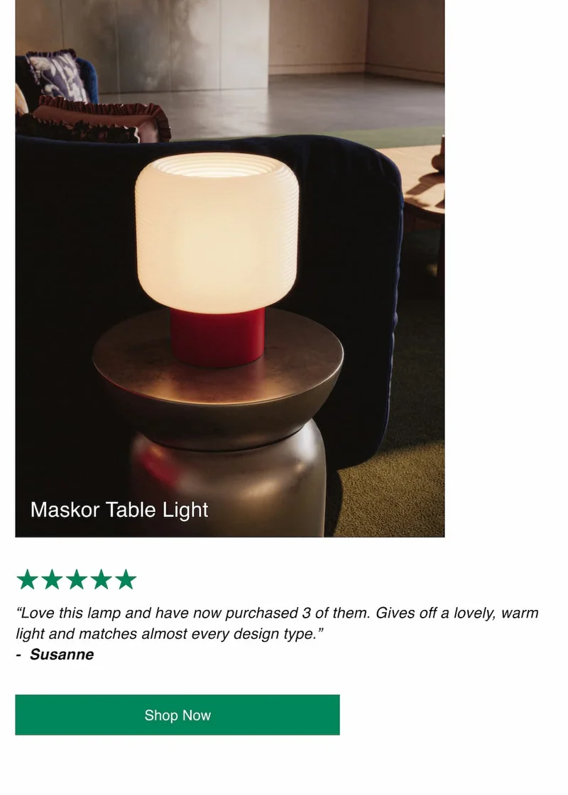 Maskor Table Light