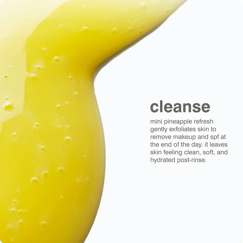 cleanse with pineapple refresh