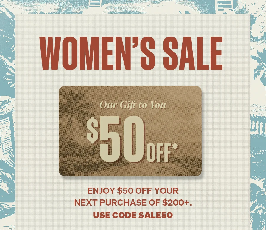Women's Sale: $50 Off $200 All Women's Styles