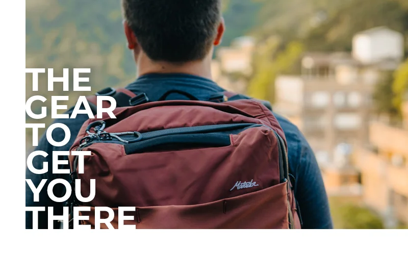 The gear to get you there