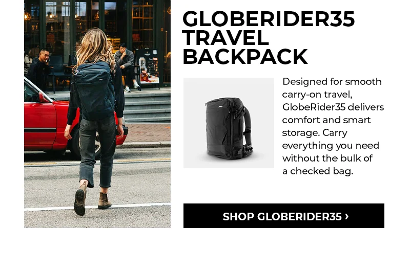 Globerider35 travel backpack