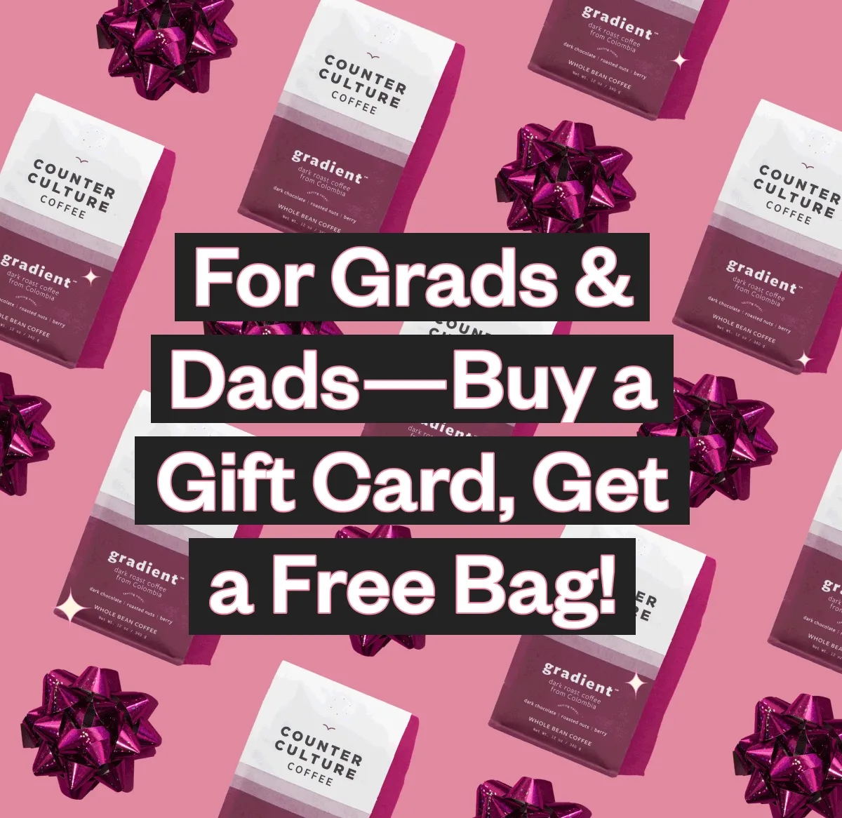 For Grand & Dads-Buy a Gift card, get a free bag For Grand & Dads-Buy a Gift card, get a free bag