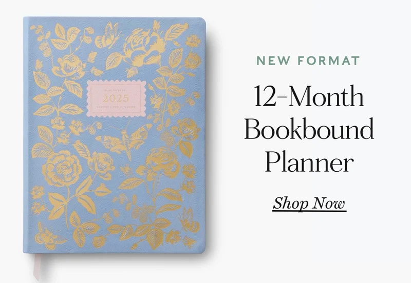 New Format: 12-Month Bookbound Planner