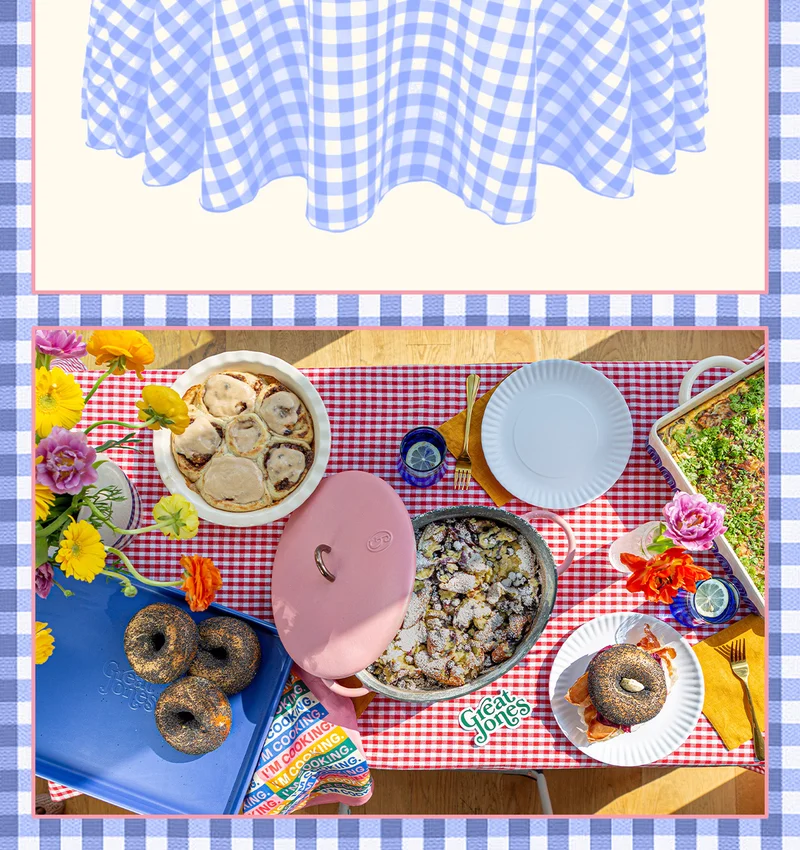Outfit your table with Great Jones for Easter