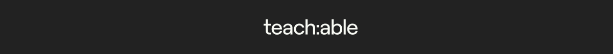 teach:able – Weekend sale