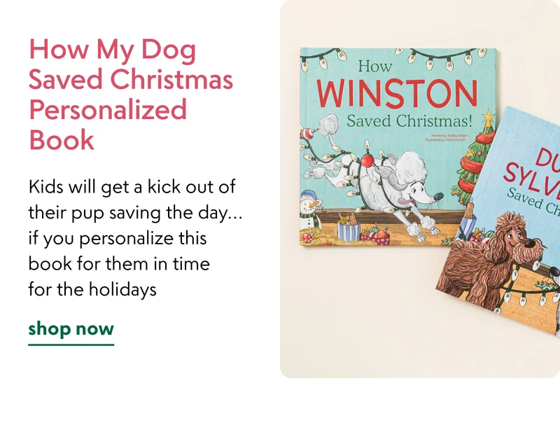 How My Dog Saved Christmas Personalized Book