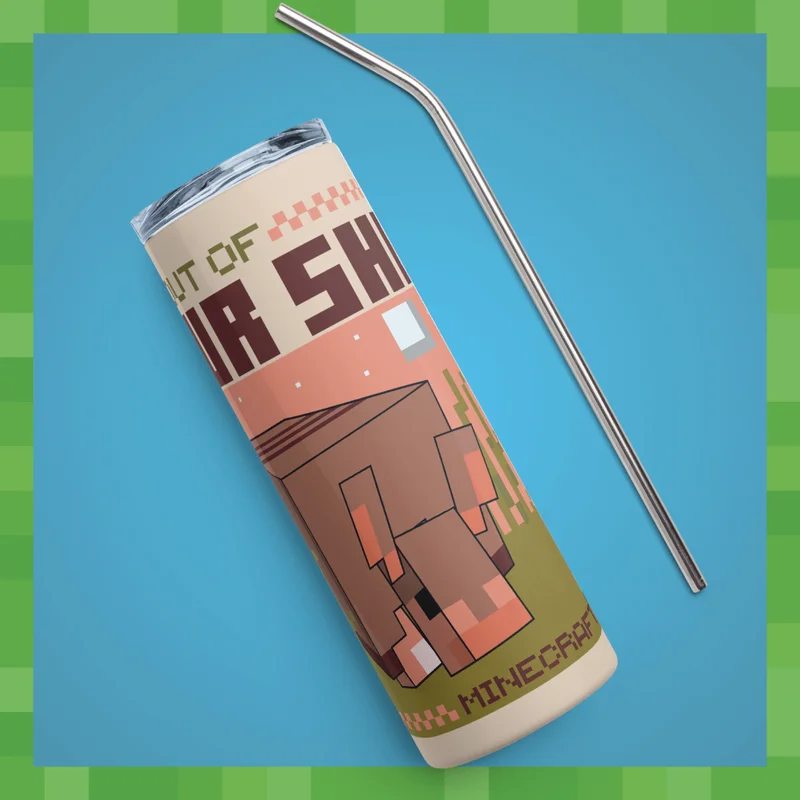 Come out of your shell skinny tumbler