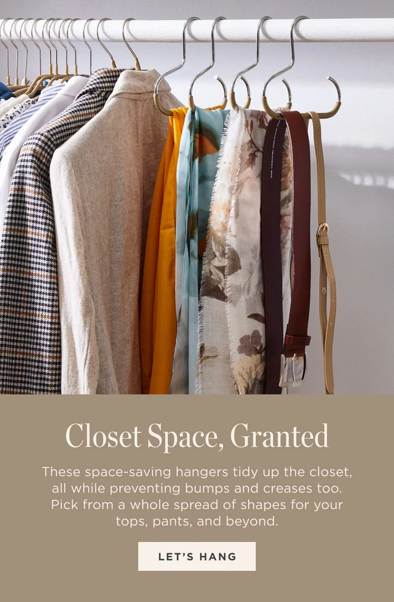 CLOSET SPACE, GRANTED