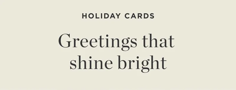 Greetings That Shine Bright