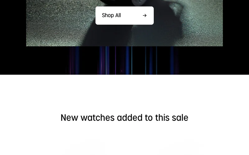 Shop All | New watches added to this sale