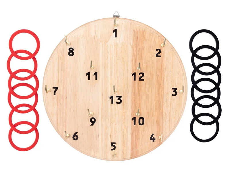 Pure Outdoor by Monoprice Hook and Ring Toss Game