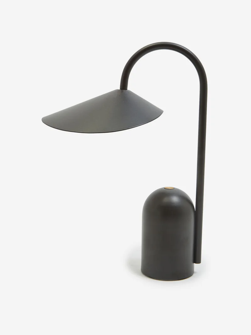 Image of ferm LIVING Arum Portable Lamp - Black