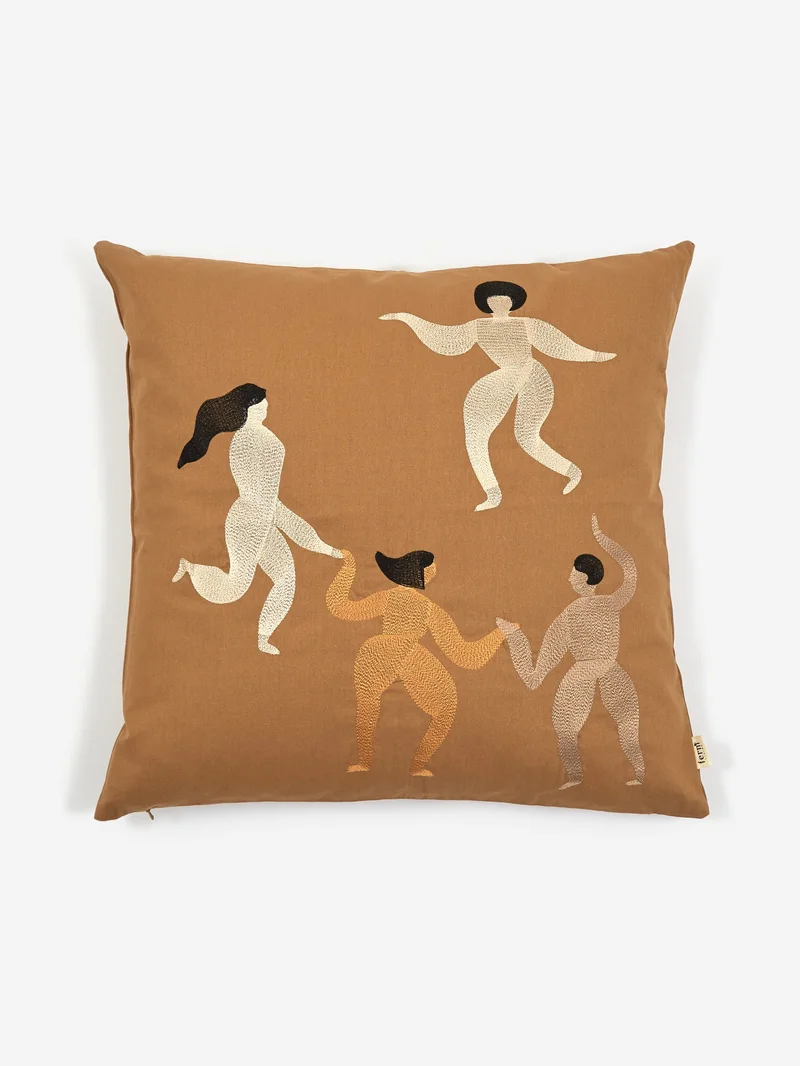 Image of ferm LIVING Free Cushion - Sugar Kelp