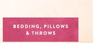 Bedding, Pillows & Throws