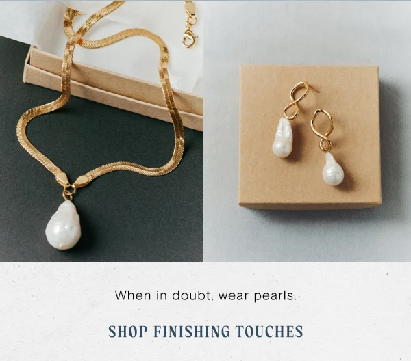 Shop Finishing Touches