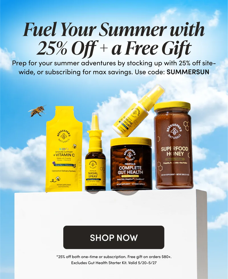 25% Off Everything. Use Code: SUMMERSUN. Free Gift Orders $80+  Fuel Your Summer with  25% Off + a Free Gift Prep for your summer adventures by stocking up with 25% off site-wide, or subscribing for max savings. Use code: SUMMERSUN Plus, get a free pack of our fan-favorite Watermelon Throat Soothing Lollipops on orders $80+.