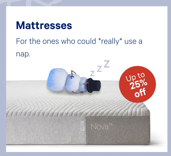 [25% off] >> Mattresses >>