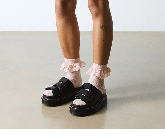 Raine Slide Athena leather sandals