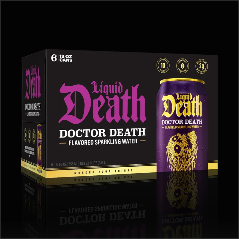 Doctor Death - Flavored Sparkling Water