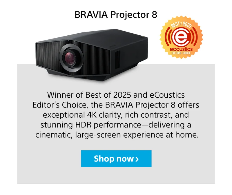 BRAVIA Projector 8 Shop Now