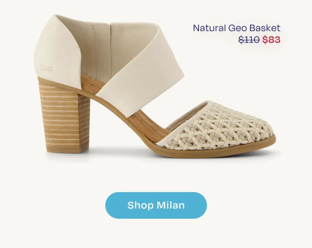 Natural Geo Basket Milan Heel - Image