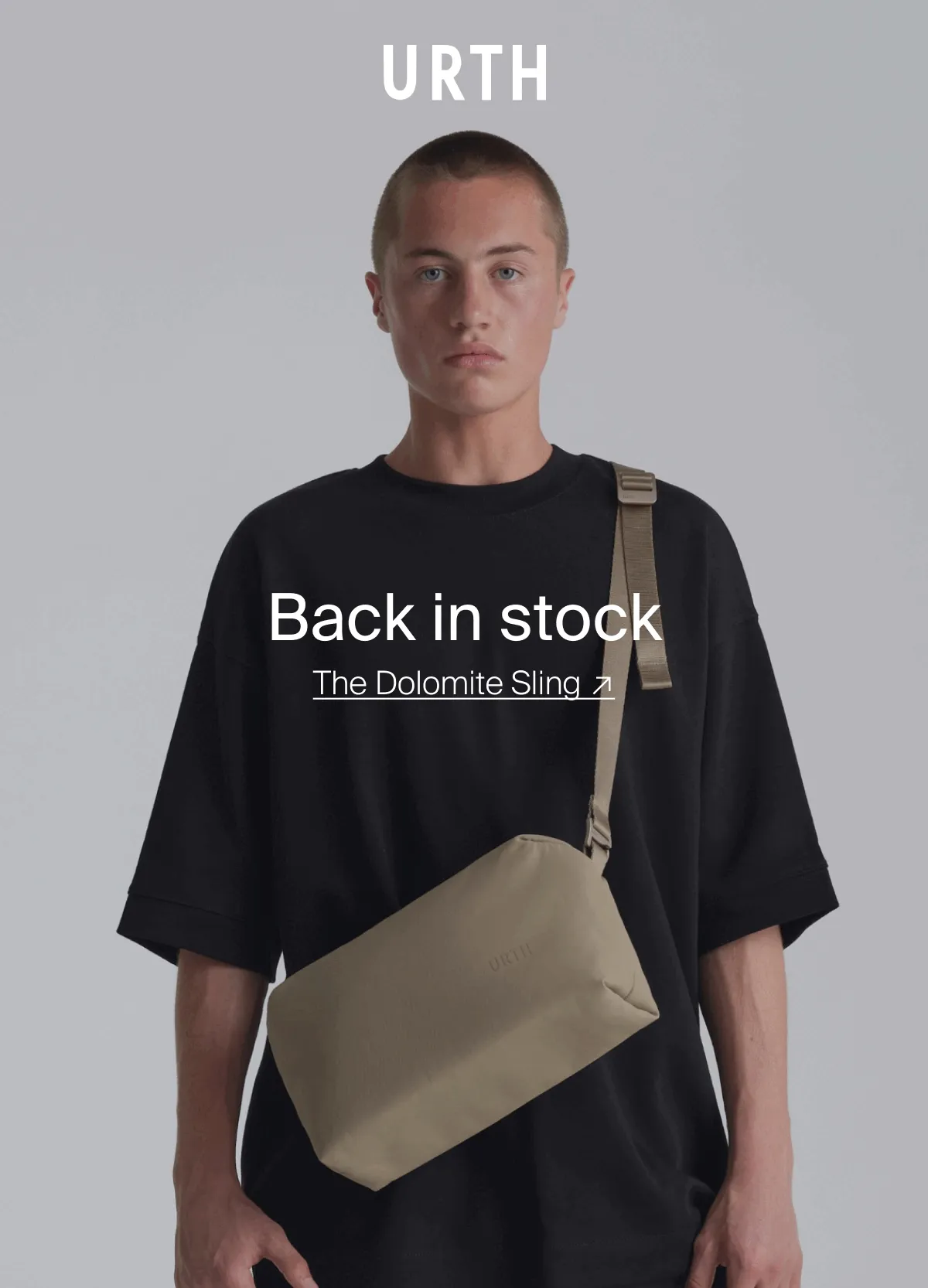 Back in stock, the Dolomite Sling