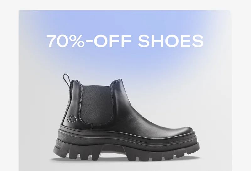 Shop 70% Off Shoes