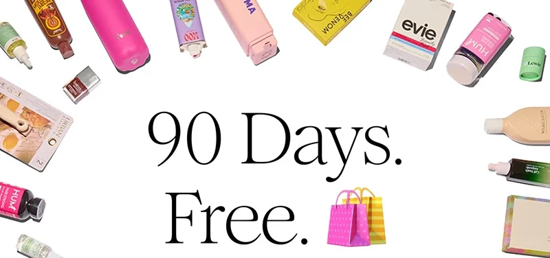 90 Days. Free.