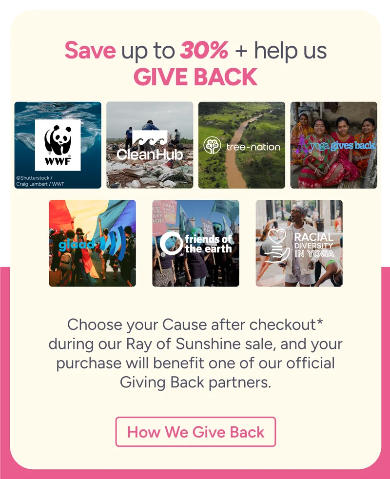 Choose your cause and help us give back