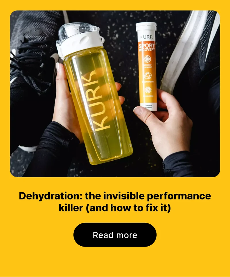 Dehydration: the invisible performance killer (and how to fix it) [Read more]
