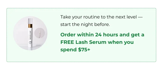 Free Lash Serum when you spend $75+ | Click To Activate