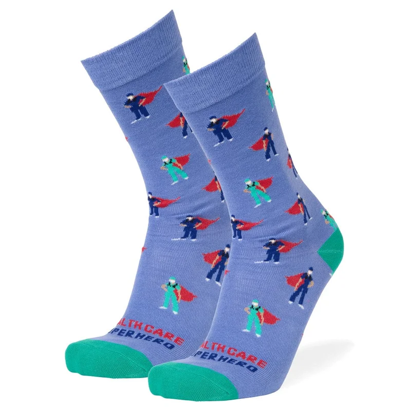 Image of Healthcare Superhero Crew Socks