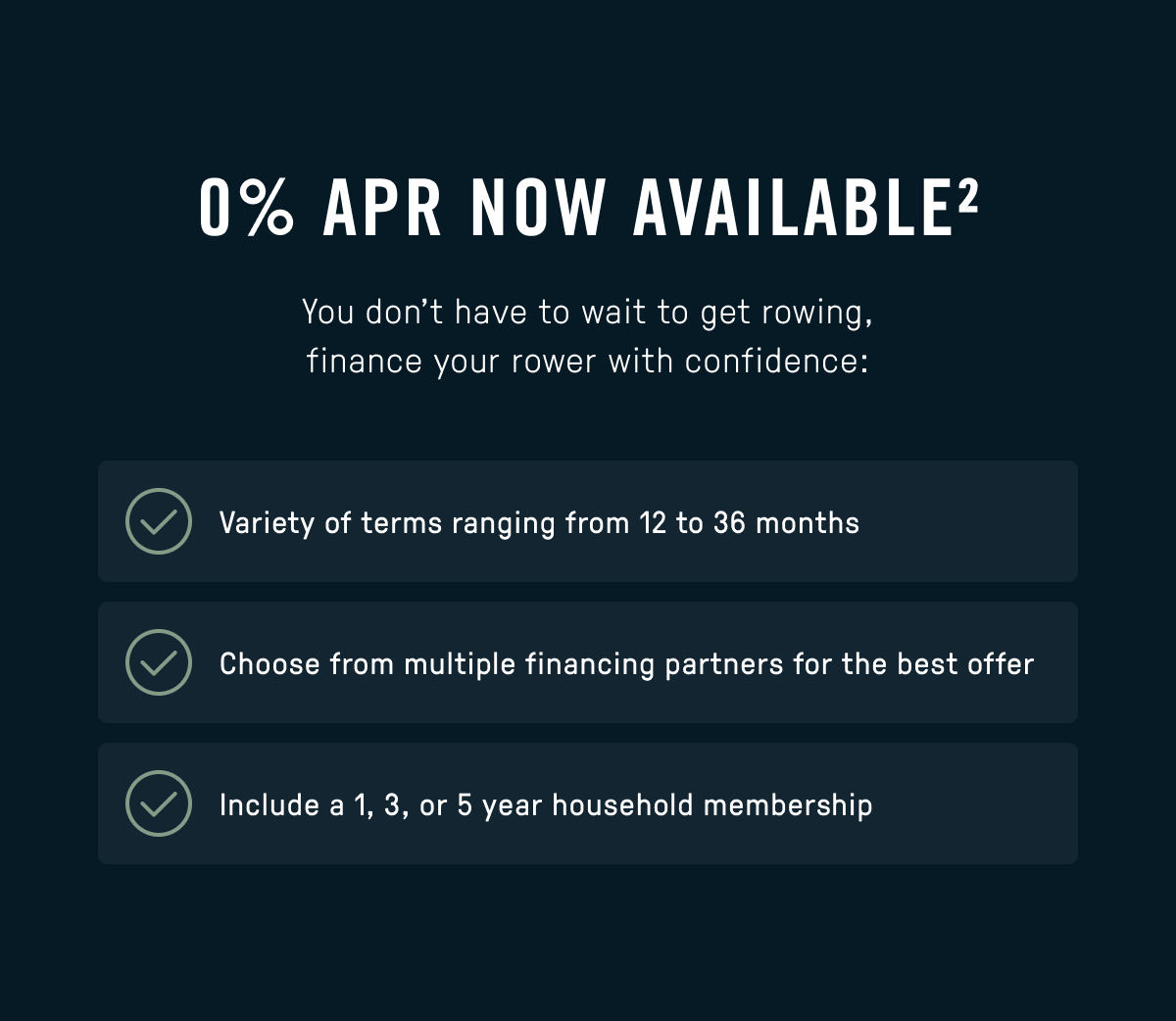 Financing