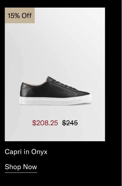 Capri in Onyx 15% off-Shop Now