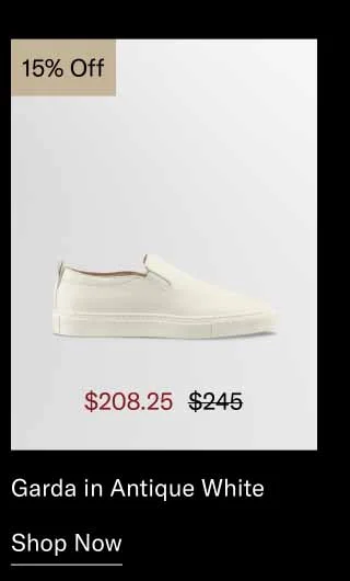 Garda in Antique White 15% off-Shop Now