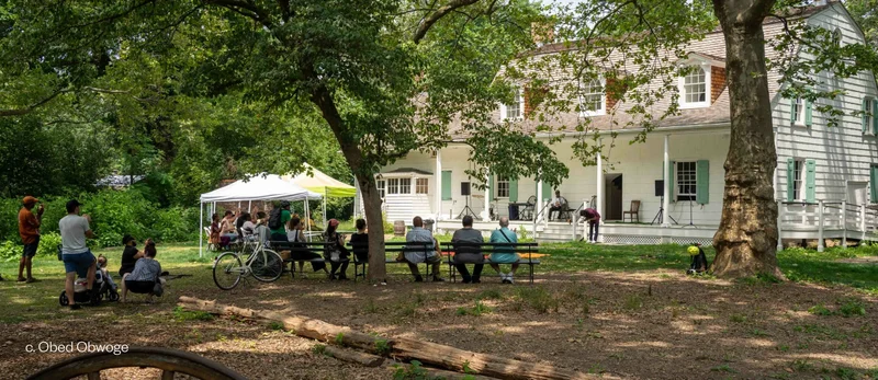 A photograph of the Lefferts Historic House