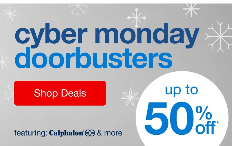 Cyber Monday Doorbusters — Shop Now!