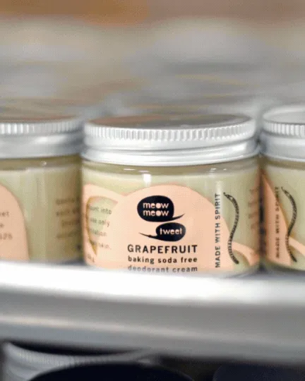 A slideshow of our products in old packaging.