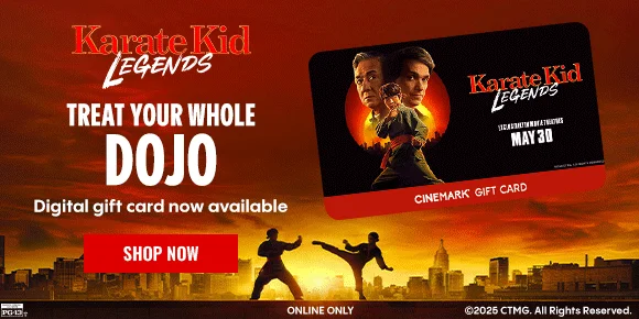 KARATE KID LEGENDS | TREAT YOUR WHOLE DOJO | Digital gift card now available | SHOP NOW >