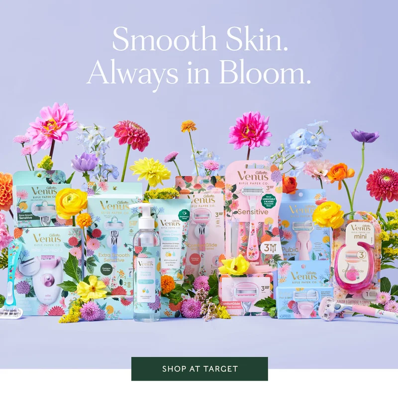 Smooth Skin. Always in Bloom. Shop at target