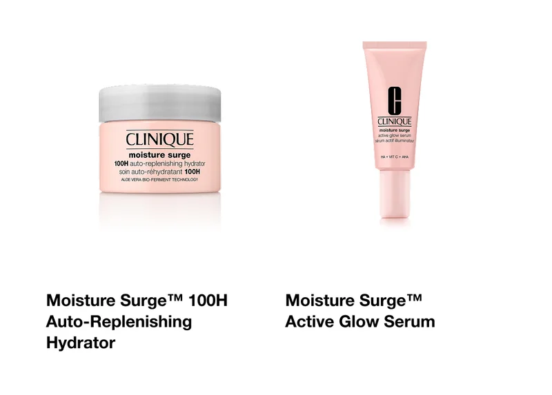 Moisture Surge™ 100H Auto-Replenishing Hydrator | Moisture Surge™ Active Glow Serum