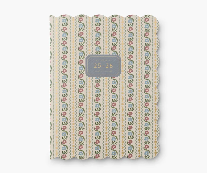 Image of 2025-2026 12-Month Academic Appointment Notebook - Delphine