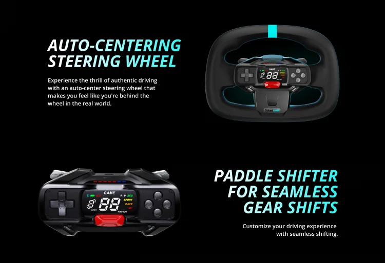 Auto-Centering Steering Wheel
