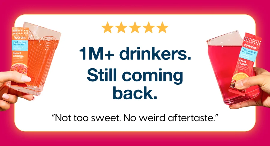 1M+ drinkers. Still coming back.