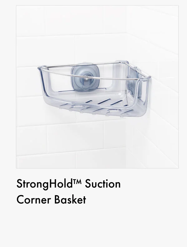 Stronghold Suction Corner Basket
