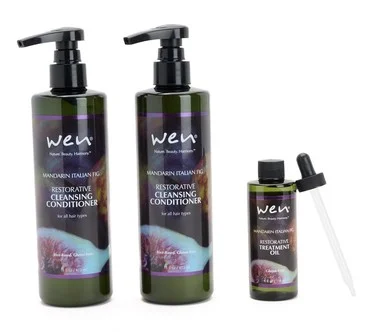 WEN by Chaz Dean Rice Cleansing Duo with Treatment Oil