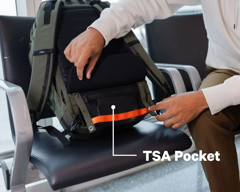 The Pakt Travel Backpack