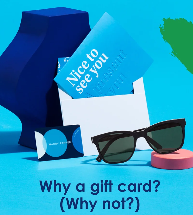 Why a gift card?