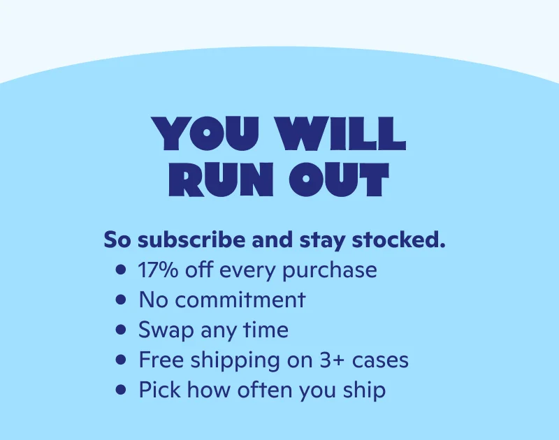 You will run out